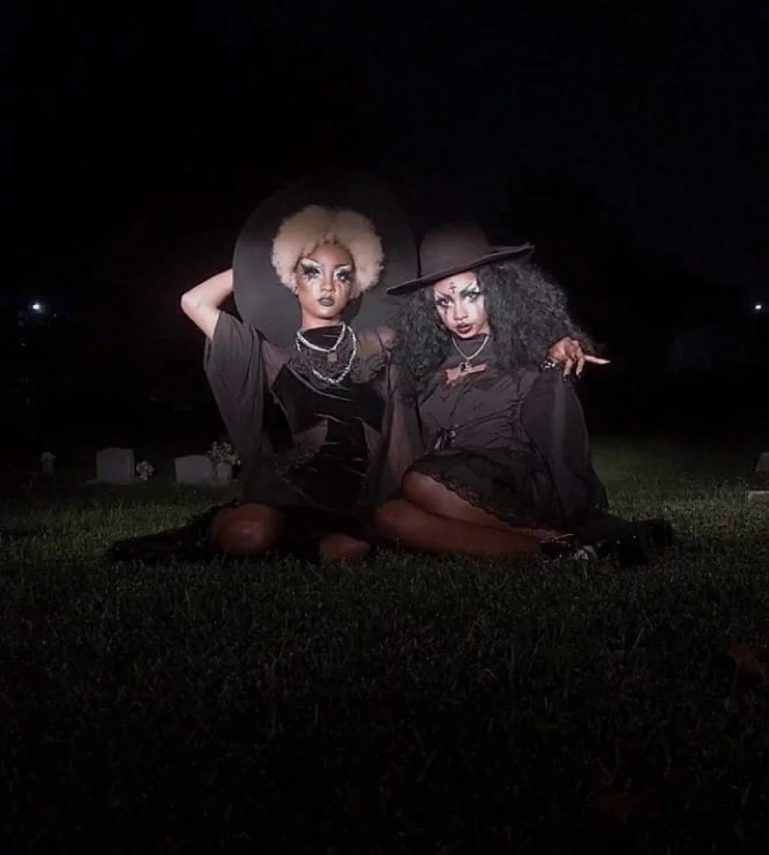 The Black Vamp Dress - Image 15