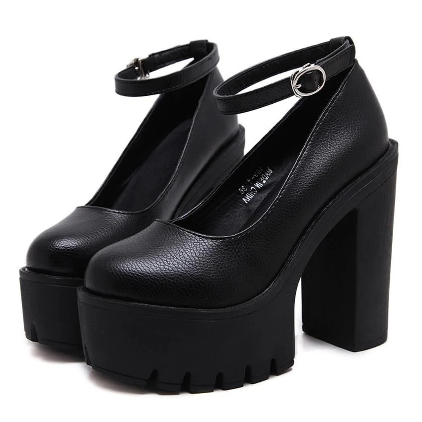 Classic Chunky Mary-Janes - Image 2