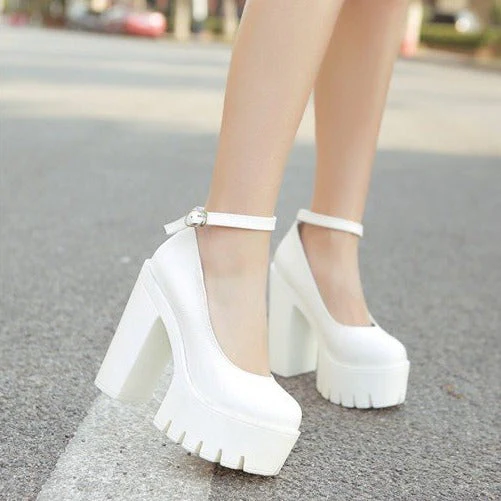 Classic Chunky Mary-Janes - Image 8