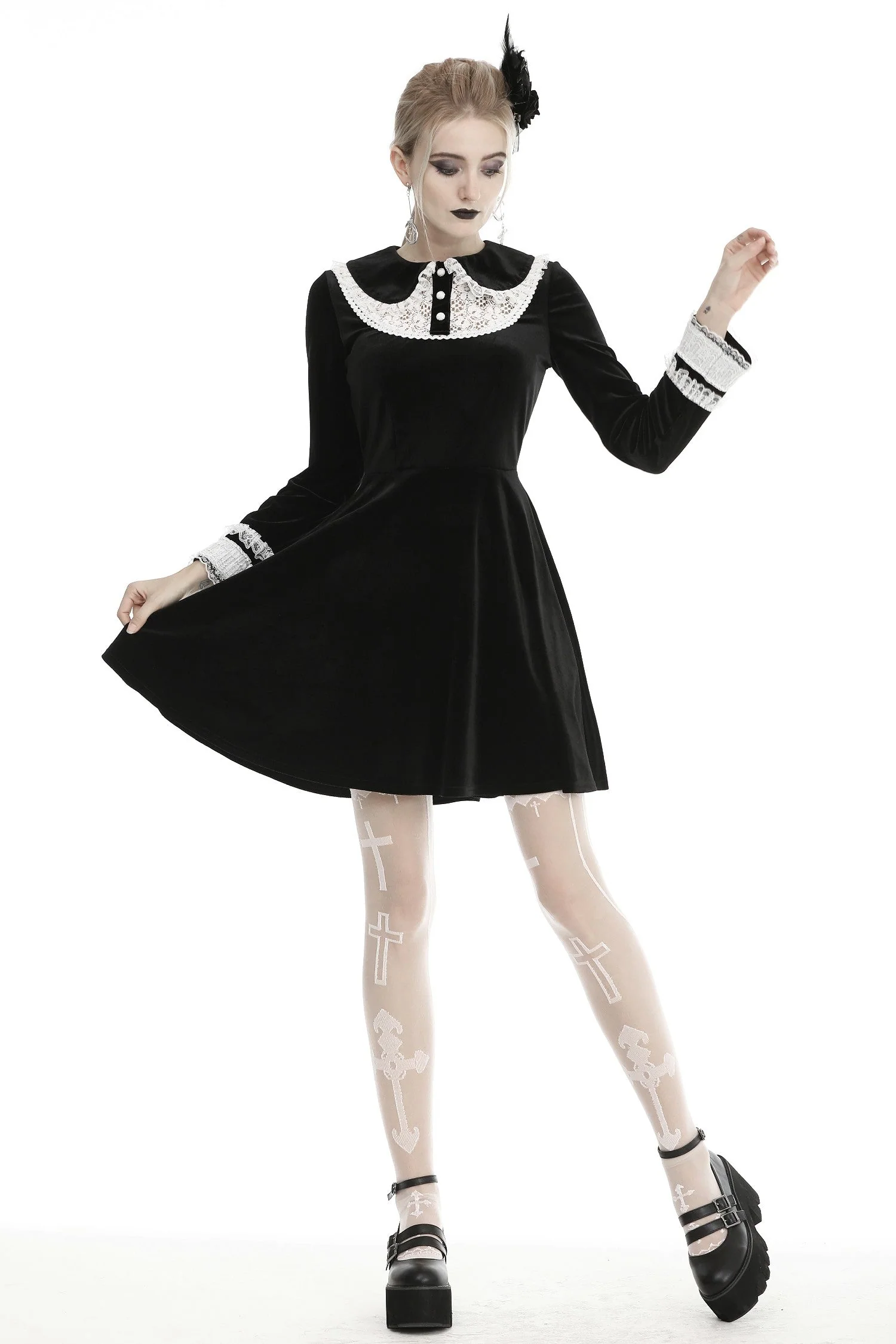 The Delicate Doily Dress - Image 9