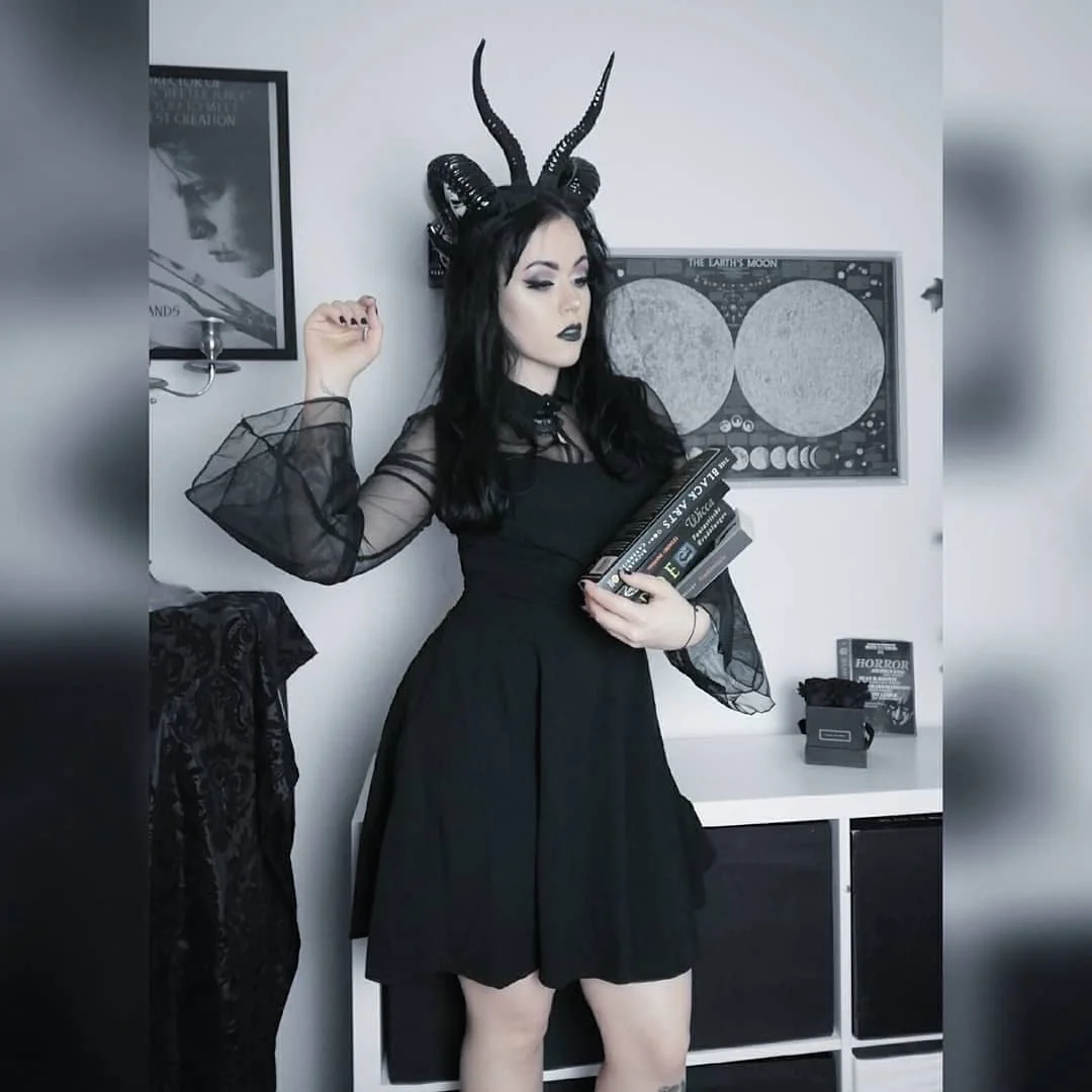 The Gossamer Bat Dress - Image 4