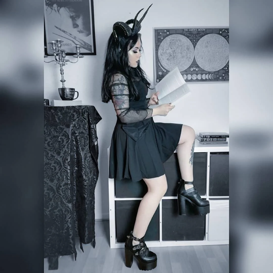 The Gossamer Bat Dress - Image 9