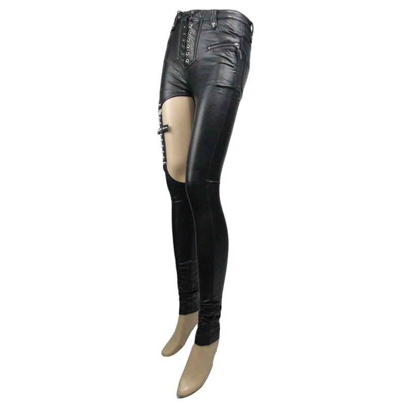 The Goth Cross Skinny Pants - Image 11
