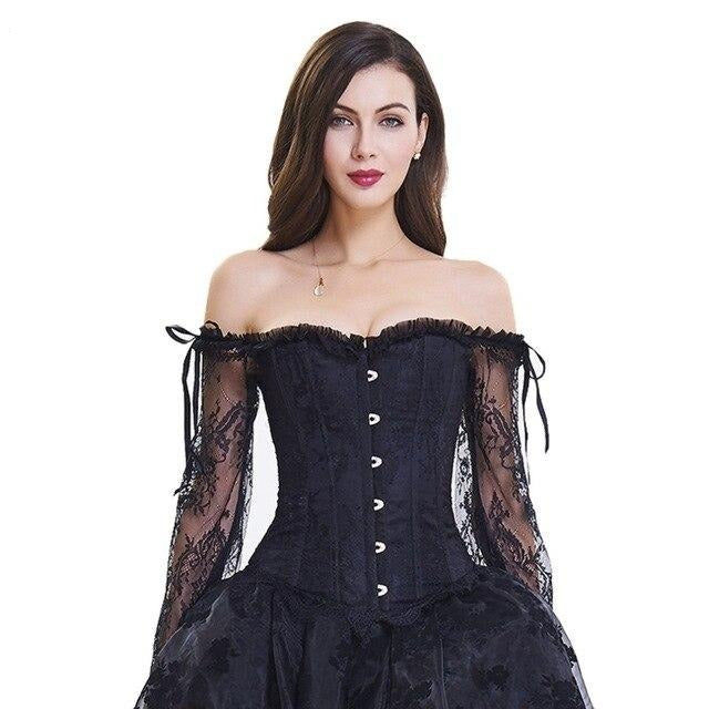 Gothic Queen Corset Top - Image 3