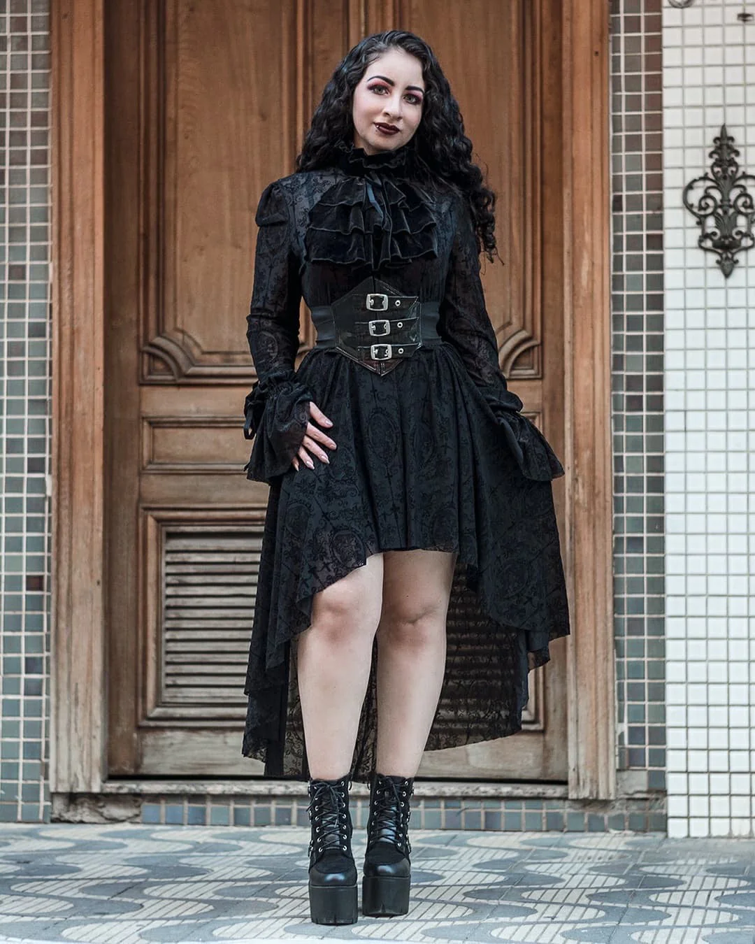 The Lace Cameo Dress - Image 29