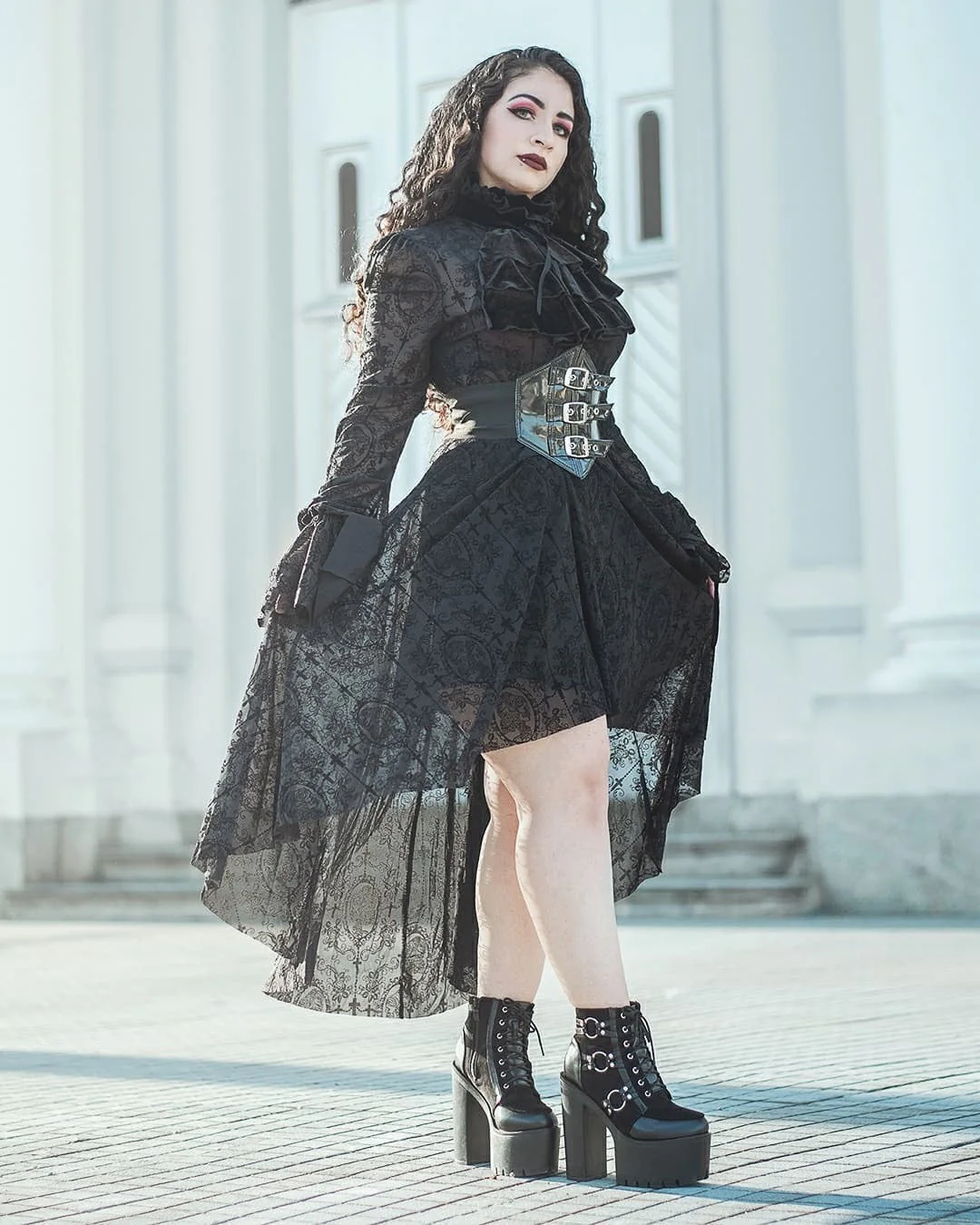 The Lace Cameo Dress - Image 32