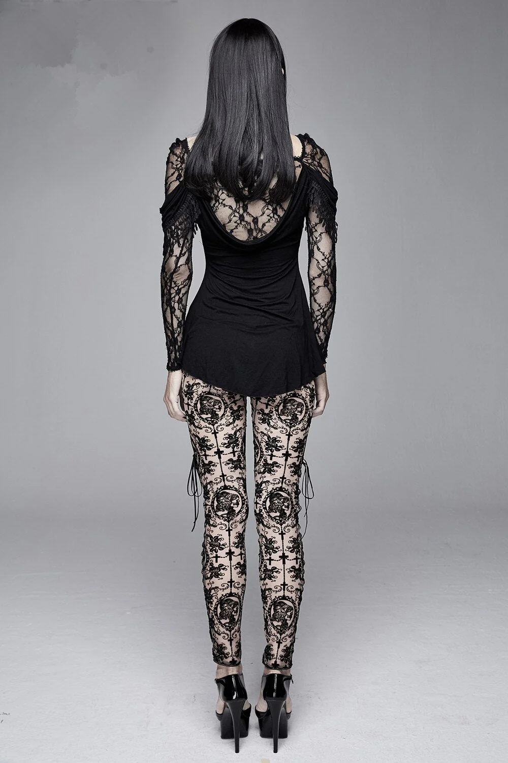 The Lace Cameo Leggings - Image 6