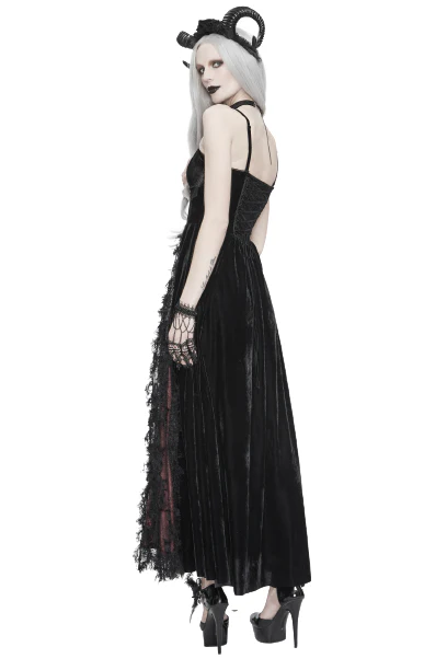 The Lady Burgundy Dress - Image 10