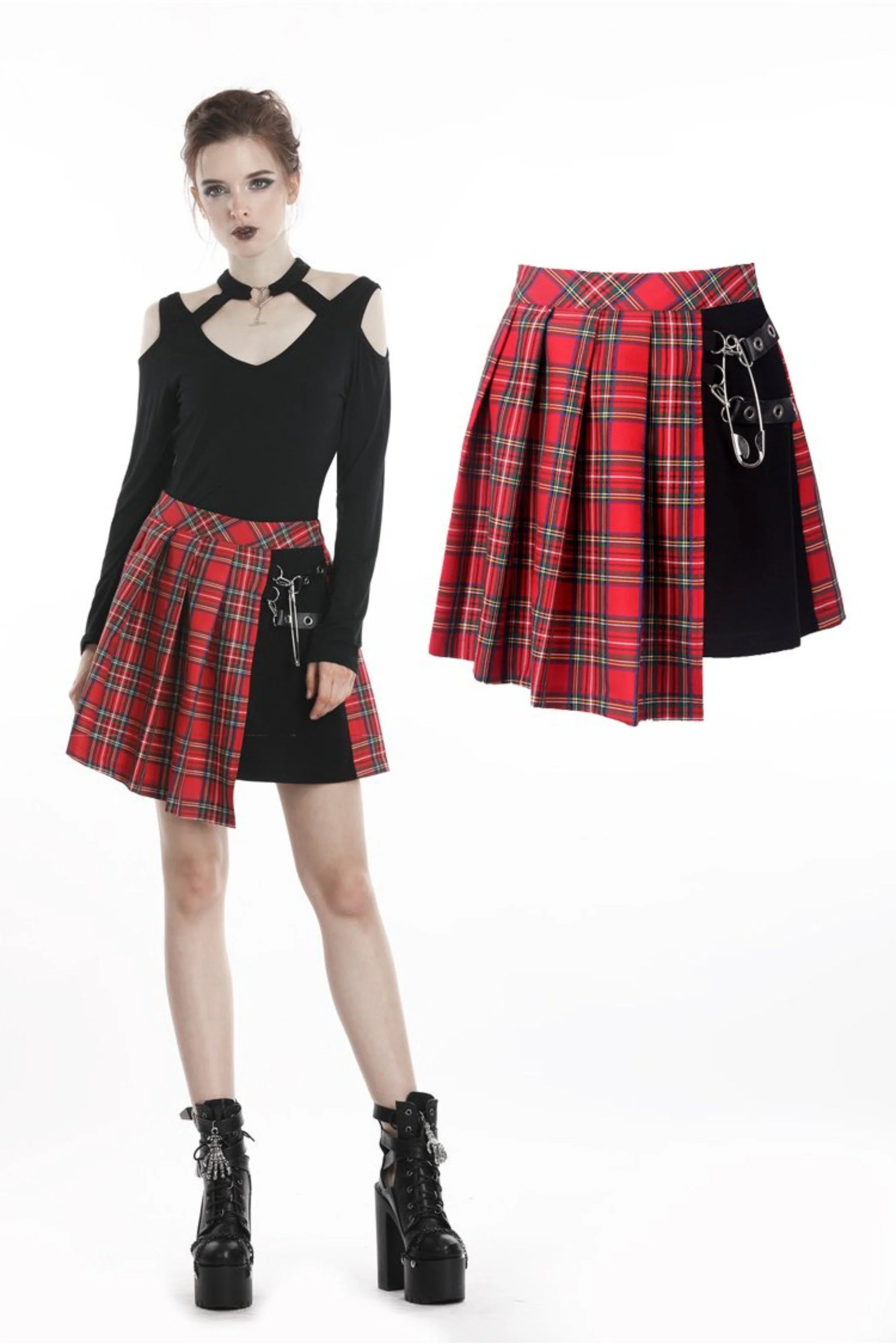 The Punk Plaid Skirt - Image 14
