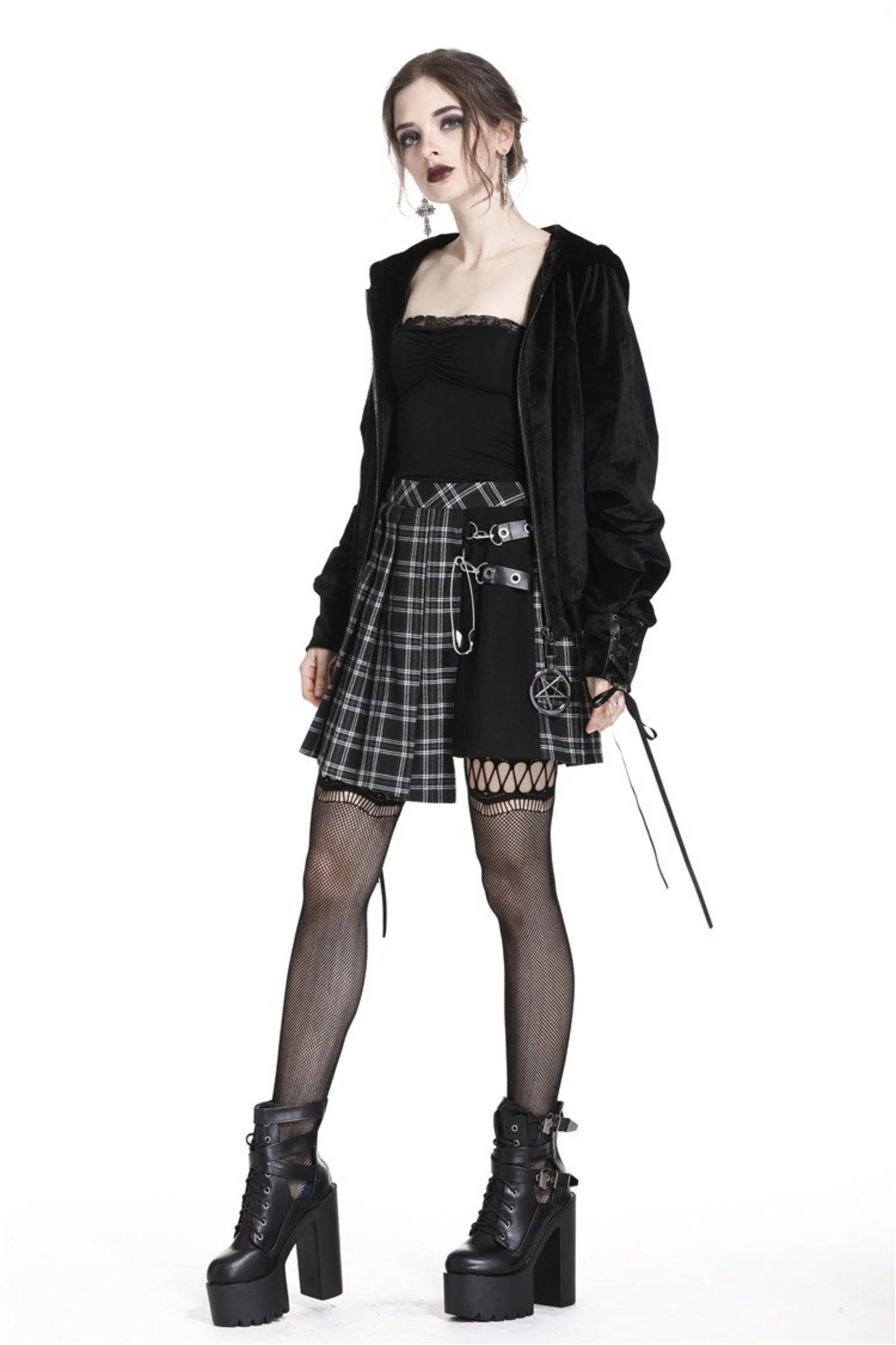 The Punk Plaid Skirt - Image 8