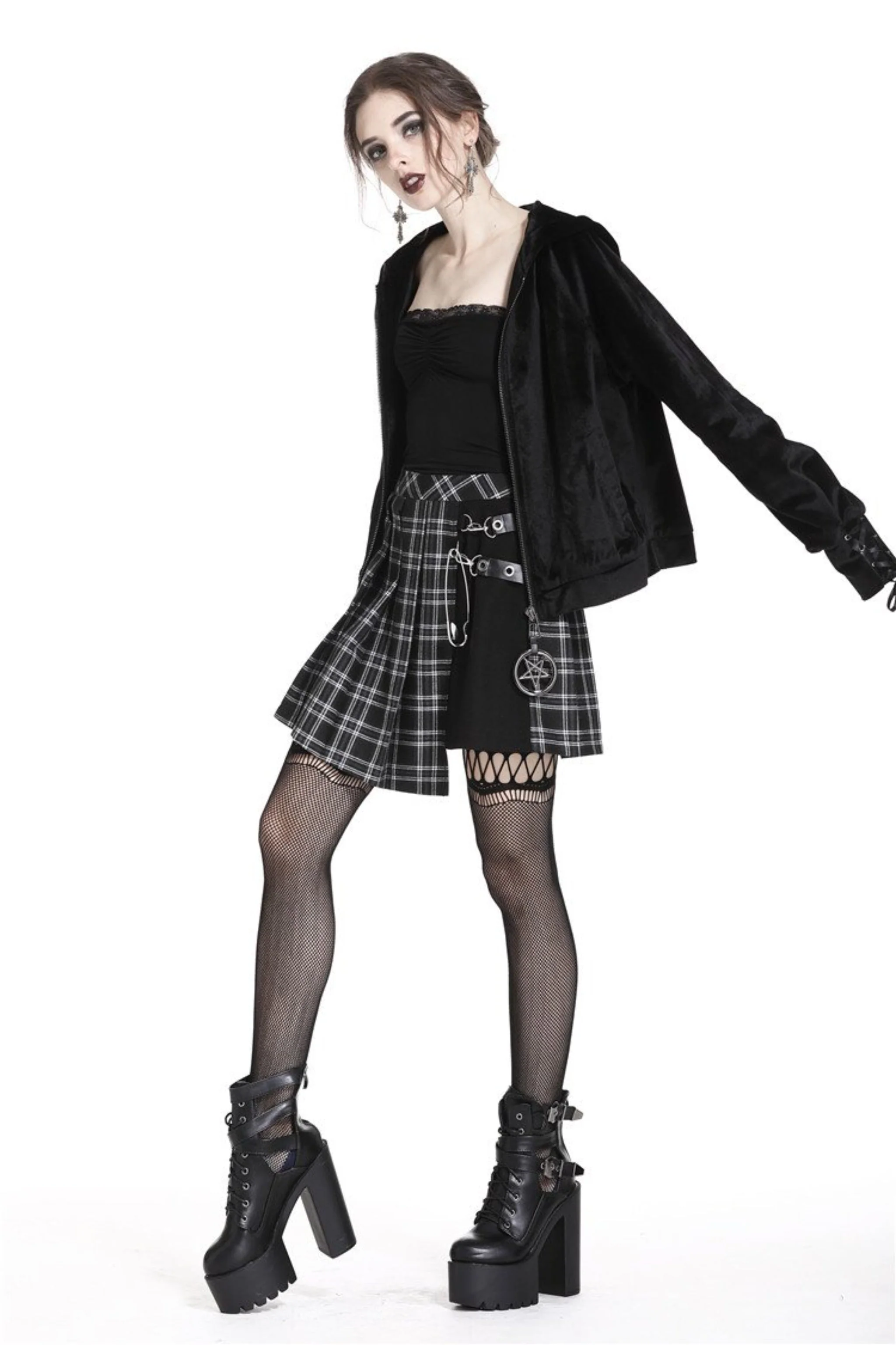 The Punk Plaid Skirt - Image 9