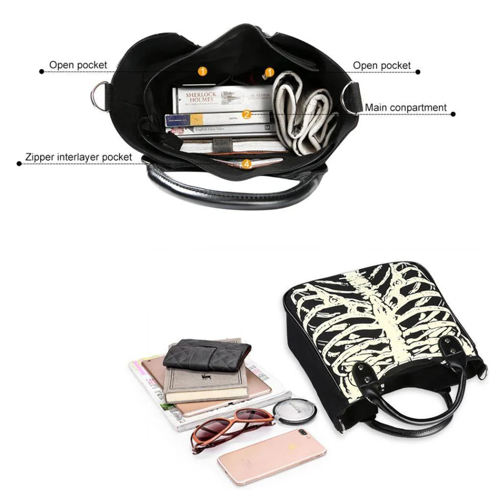 The Ribcage Shoulder Bag - Image 6
