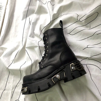 The Steel Punk Ankle Boots - Image 6