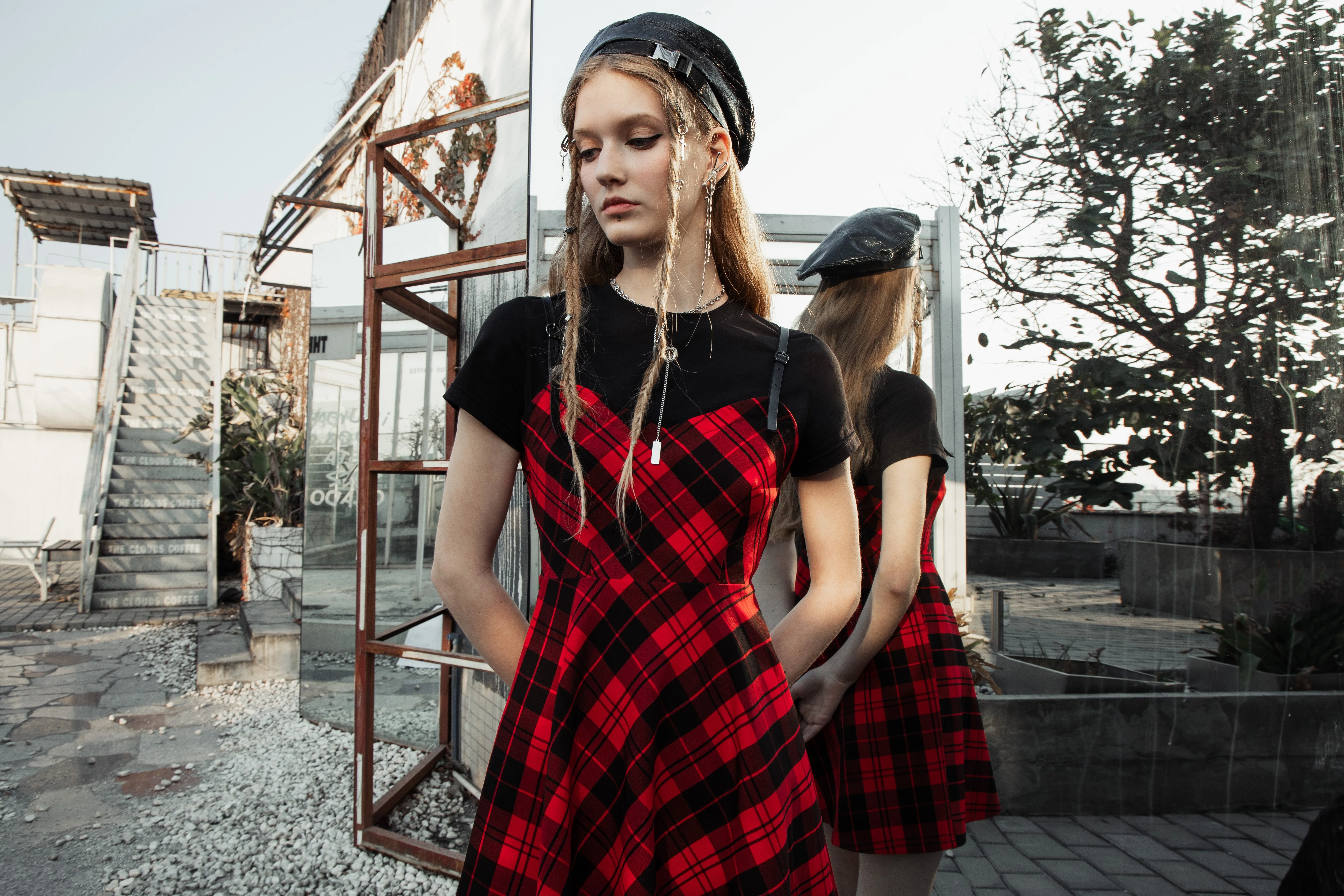 The Tartan Princess Dress - Image 11