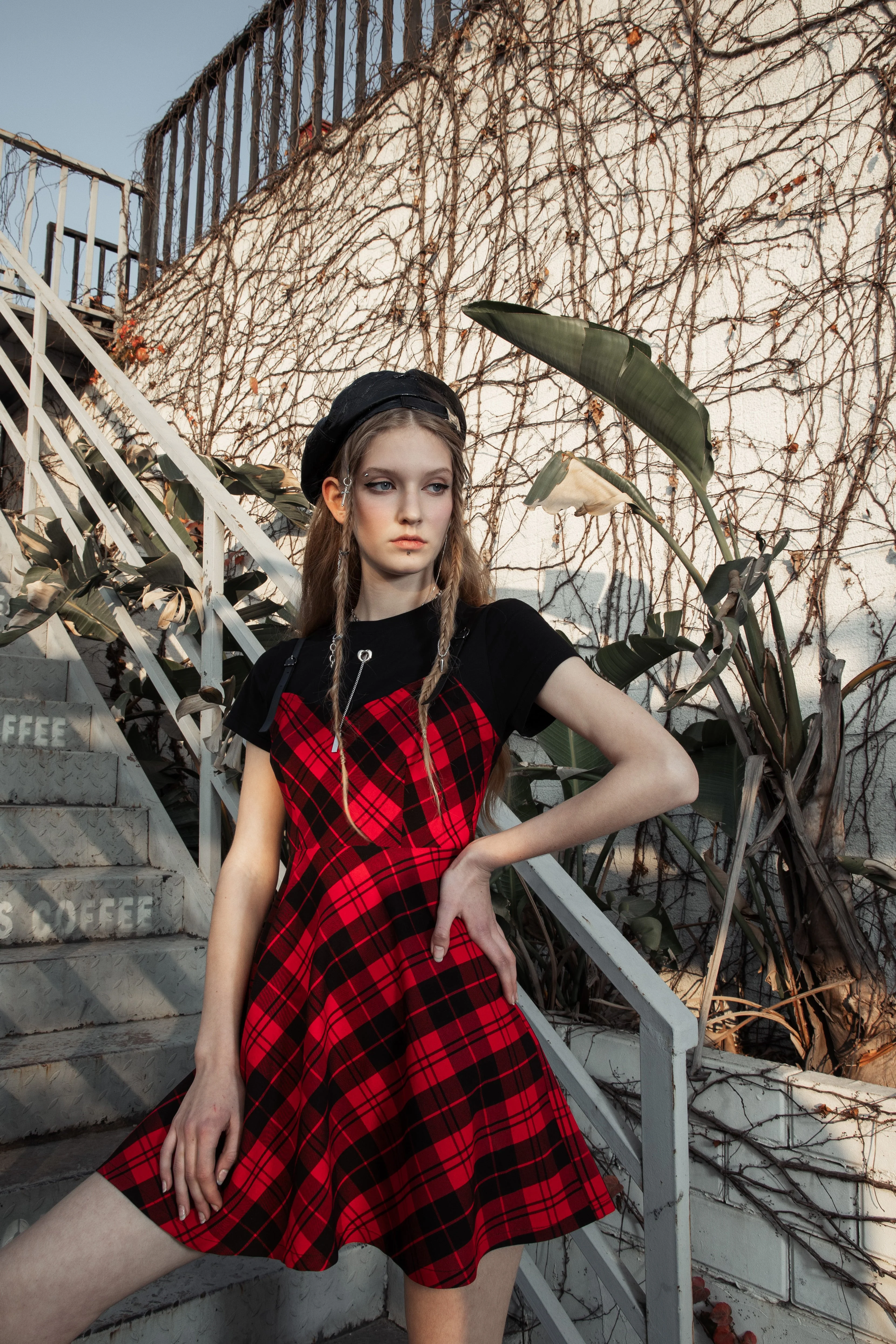 The Tartan Princess Dress - Image 17