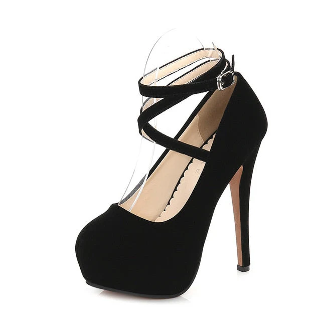 Velveteen Ballerina Shoes - Image 3