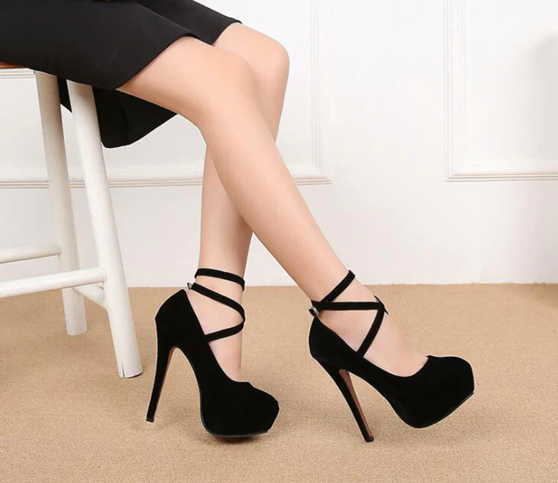 Velveteen Ballerina Shoes - Image 5