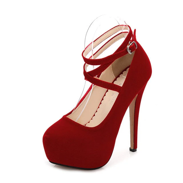 Velveteen Ballerina Shoes - Image 7