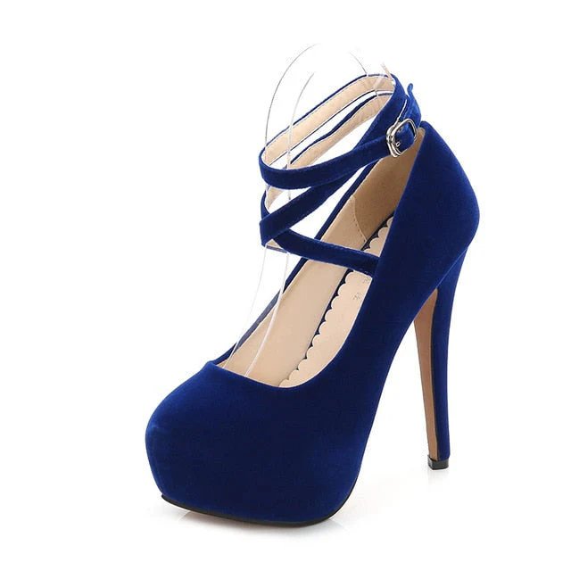 Velveteen Ballerina Shoes - Image 8