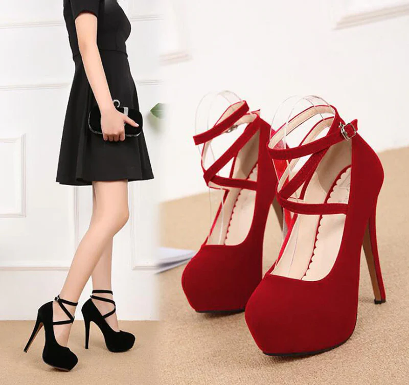 Velveteen Ballerina Shoes - Image 9
