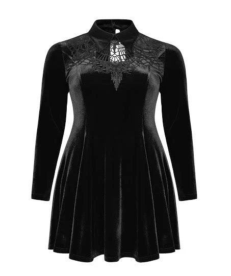 Velvet Spider Queen Dress - Image 5