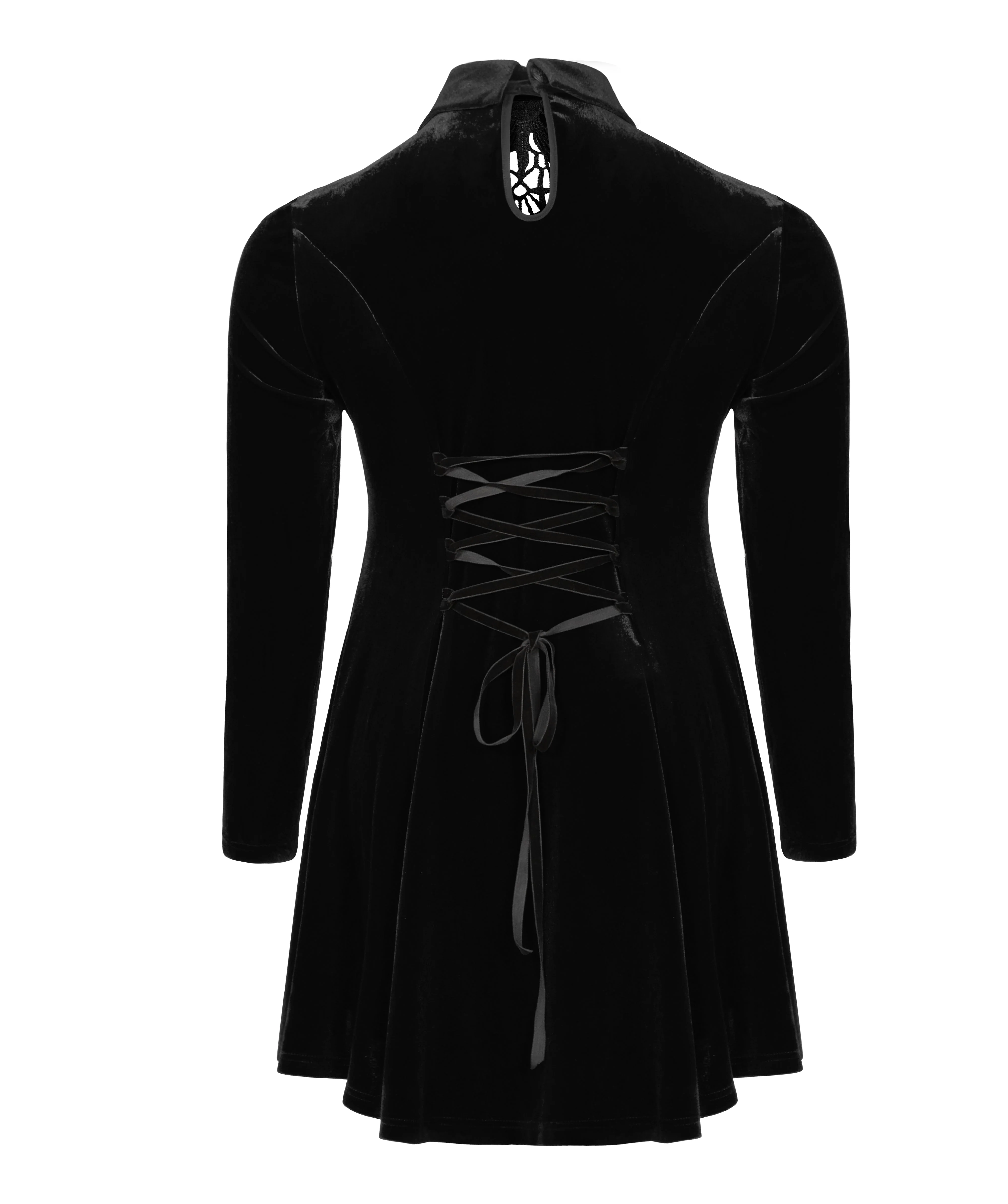 Velvet Spider Queen Dress - Image 6