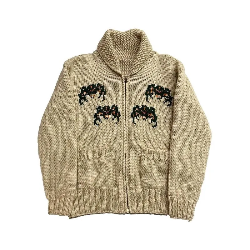 Unisex Knitted Sweater - Image 4