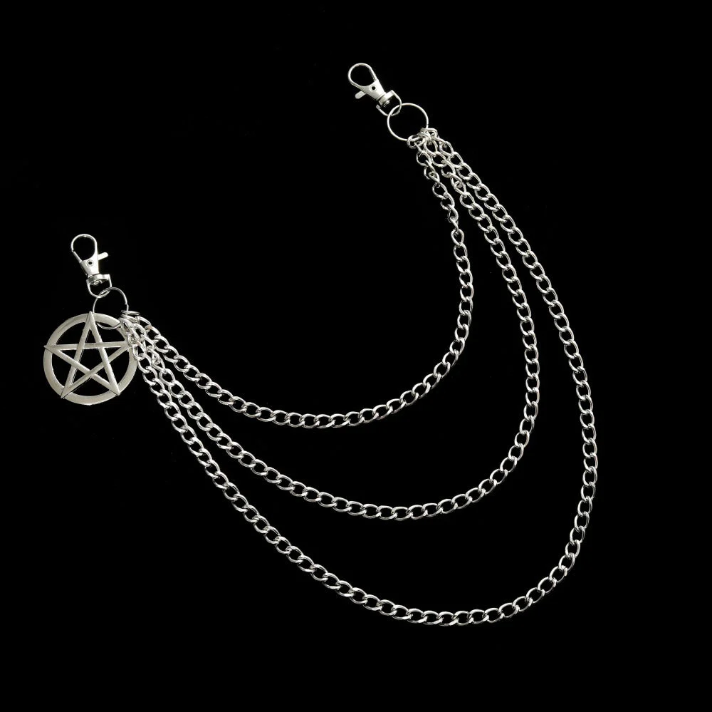 Unisex Punk Pants Chain - Image 2