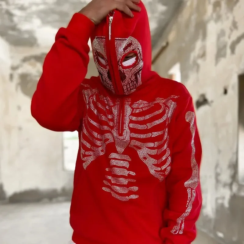 Unisex Skeleton Hoodie - Image 2