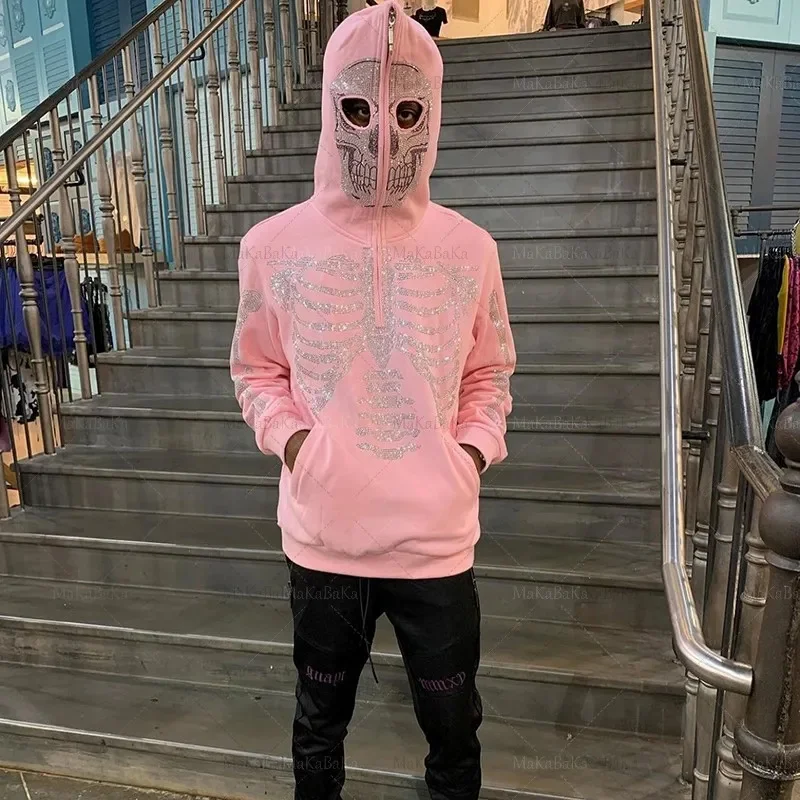 Unisex Skeleton Hoodie - Image 3