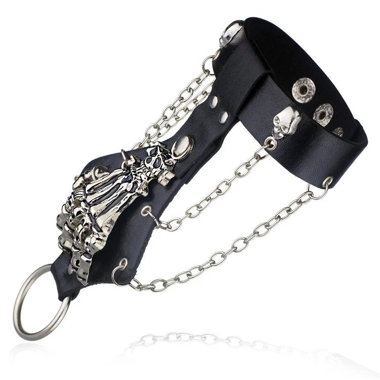 Unisex Skull Hand Glove - Image 2
