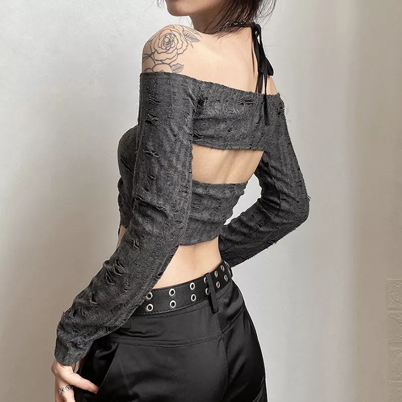 Vintage Gothic Top - Image 4