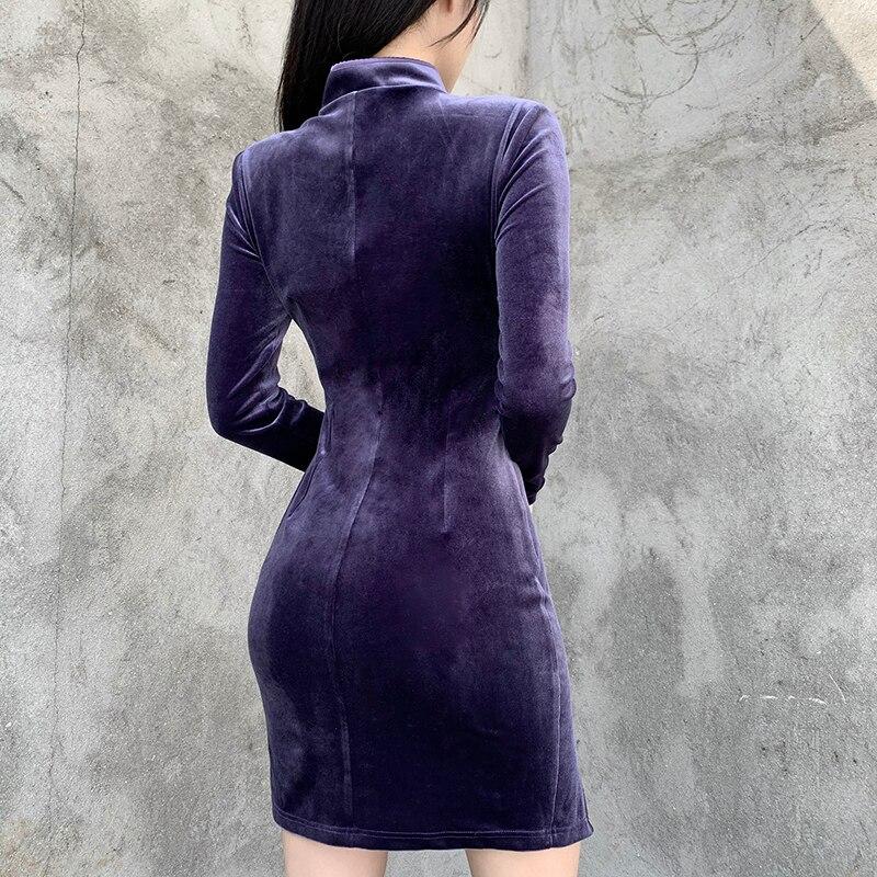 Velvet Night Dress - Image 5