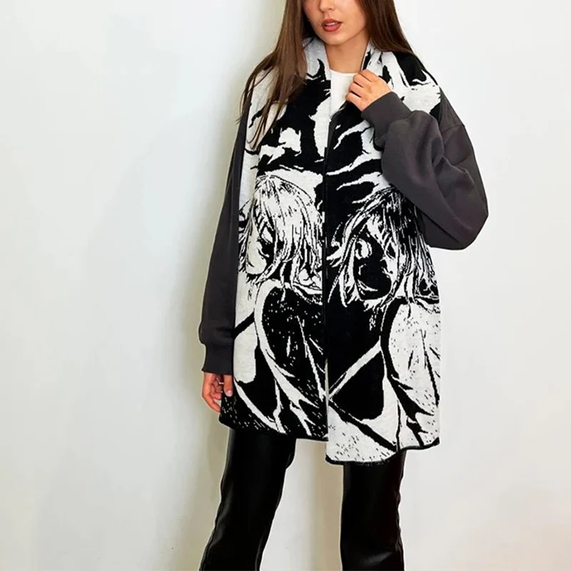 Women's Anime Scarf - Image 2