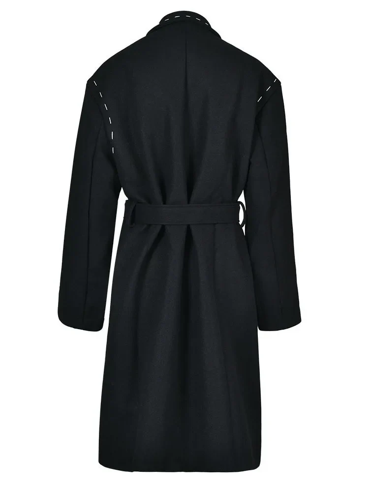 Women's Belted Coat - Image 3
