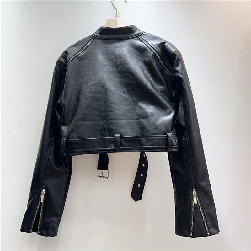 Women's Biker Jacket - Image 2