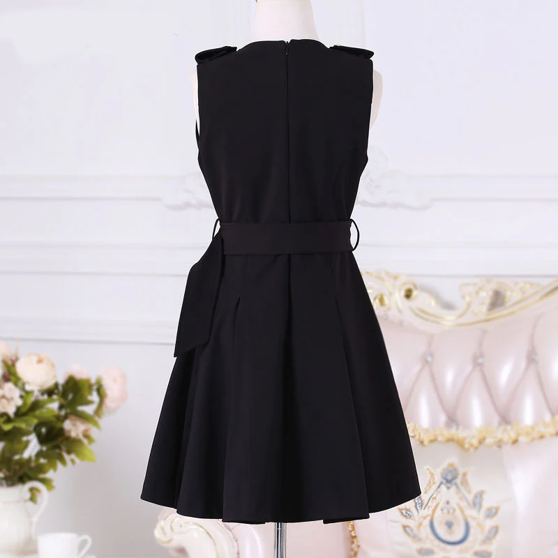 Women's Black Dress - Image 2