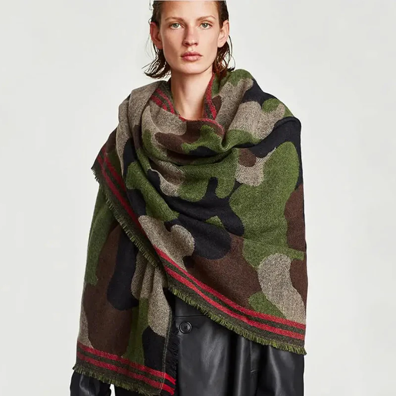 Women's Camouflage Scarf - Image 2