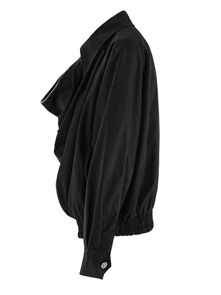 Women's Casual Jacket Black - Image 2