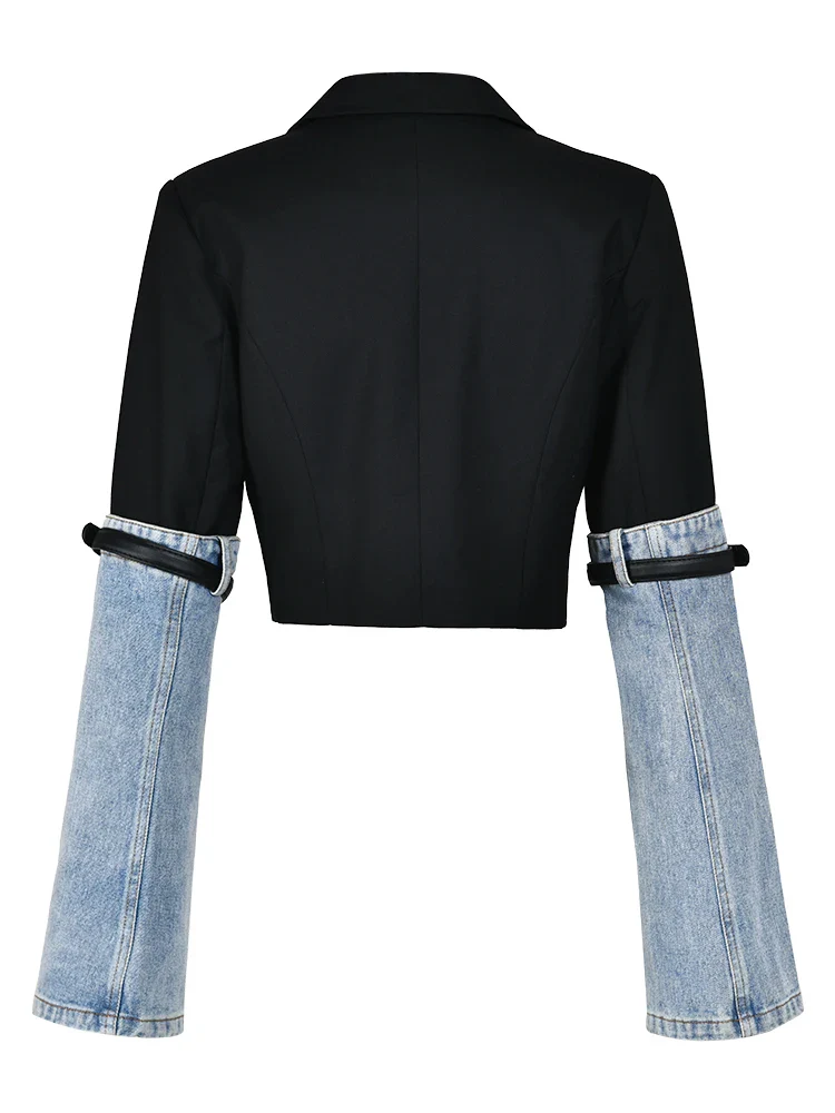 Women's Denim Blazer - Image 2