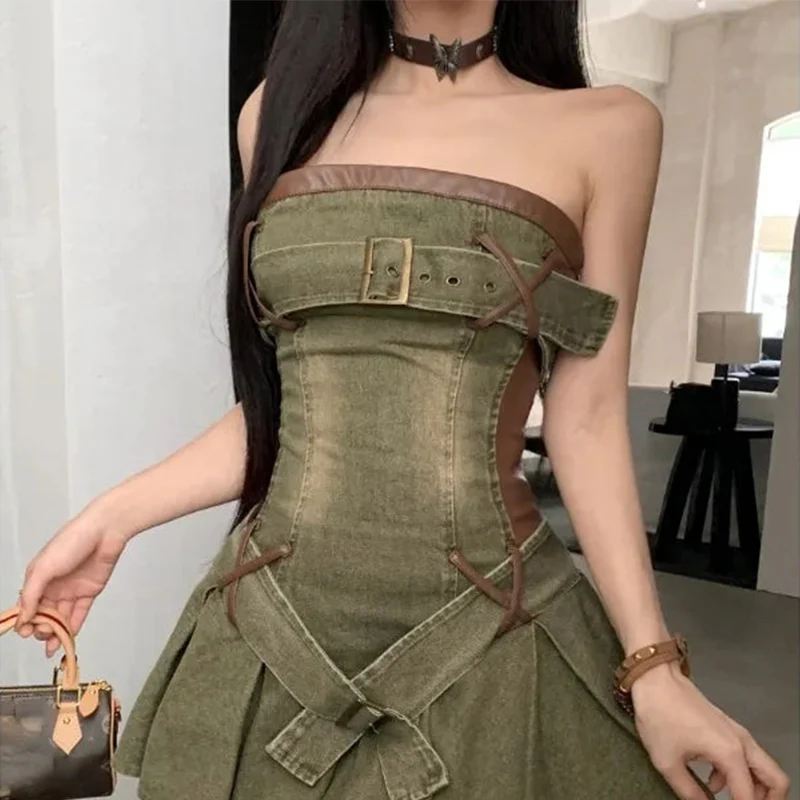 Women's Denim Dress - Image 2