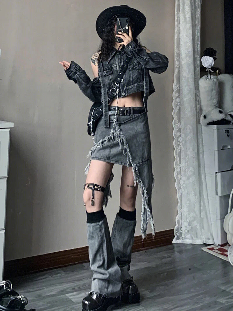 Women's Denim Skirt - Image 4