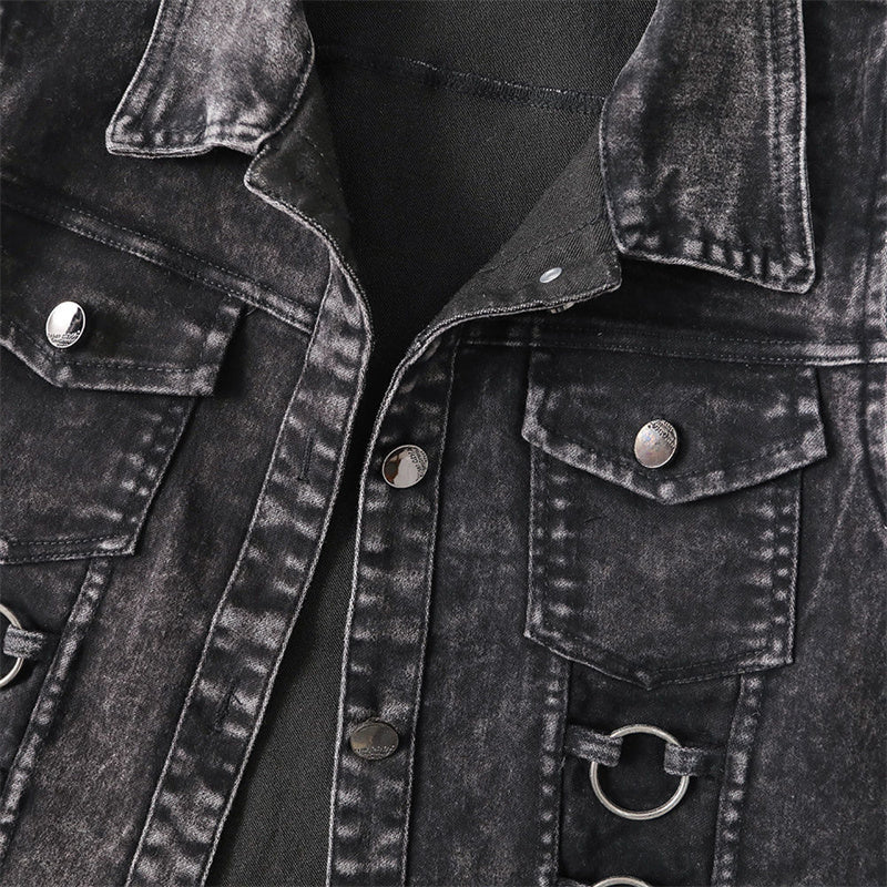 Women's Denim Vest - Image 3