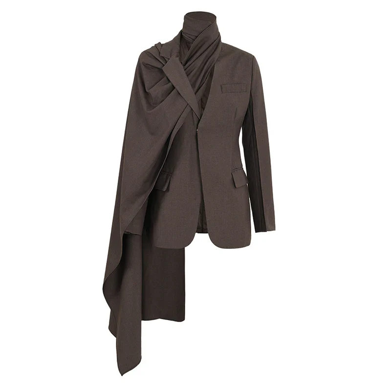 Women's Elegant Blazer Black - Image 2