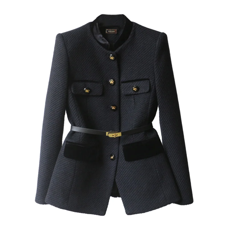 Women's Elegant Blazer-Coat - Image 2