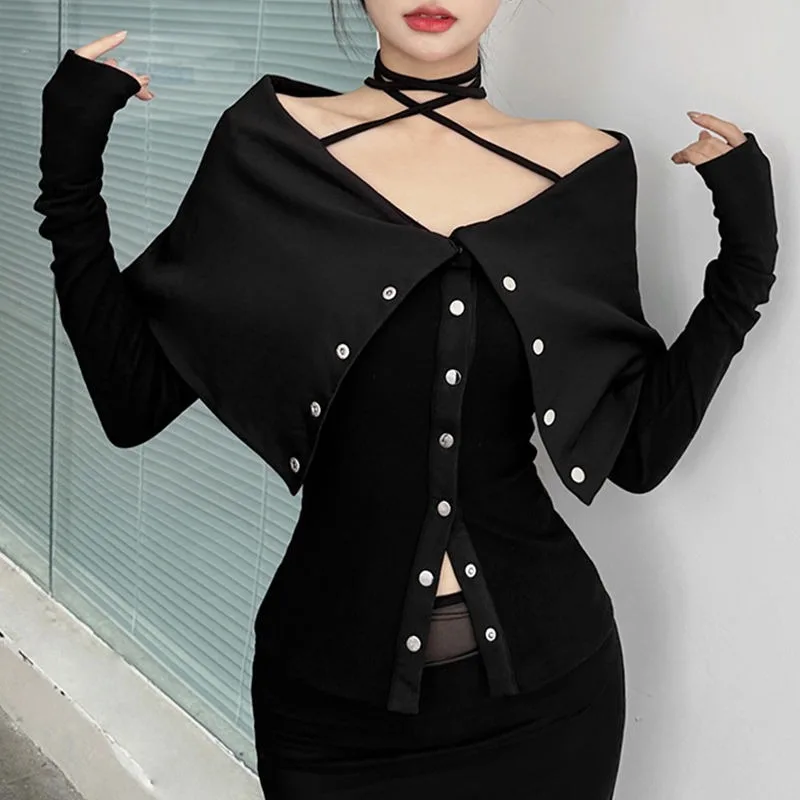 Women's Elegant Long Sleeve Top - Image 3