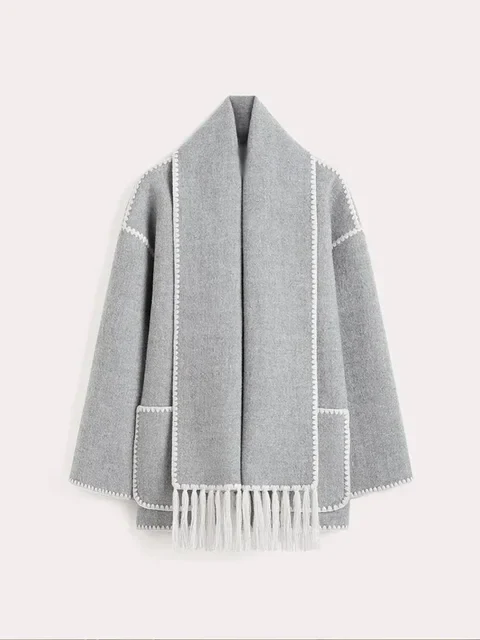 Women's Elegant Overcoat - Image 5