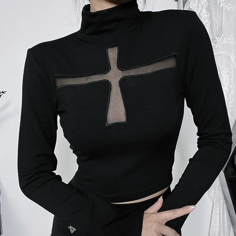 Women's Goth Top - Image 3