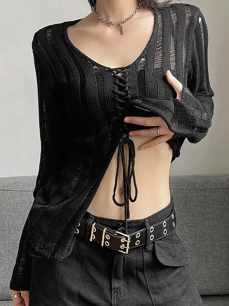 Women's Gothic Blouse - Image 3