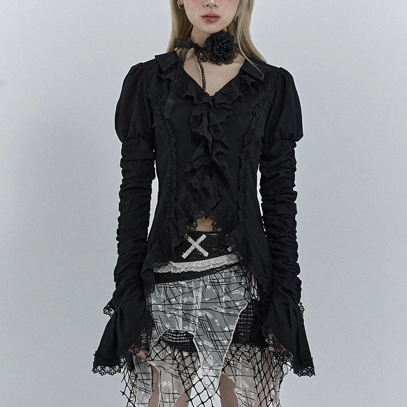 Women's Gothic Blouse - Image 2